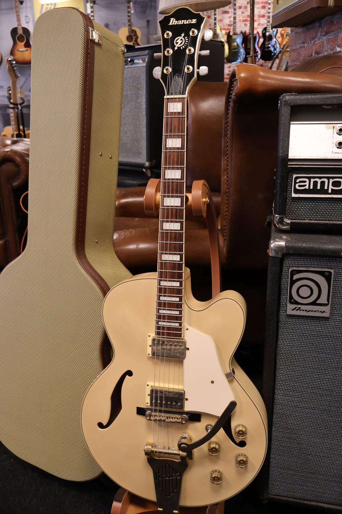 Ibanez AF75TDG-IV Artcore Ivory (Used)