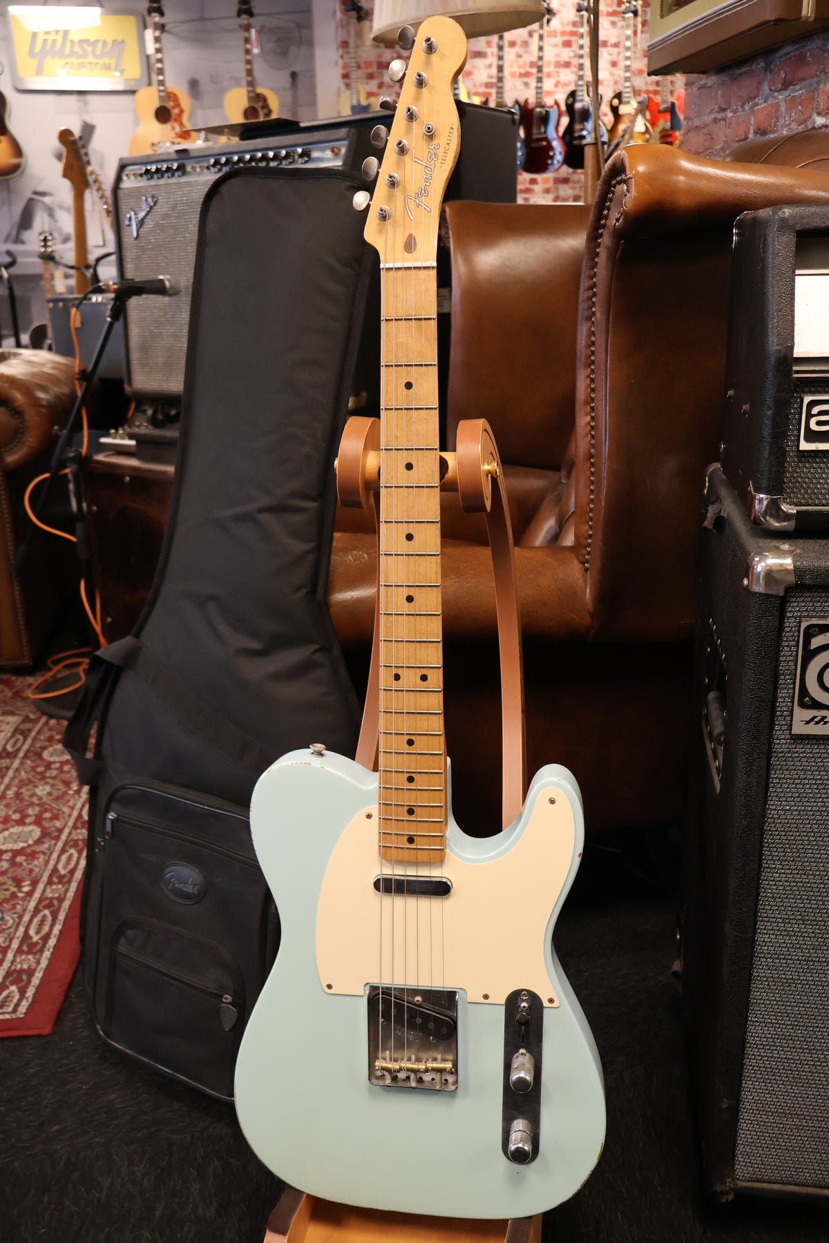 Fender 2022 Roadworn '50s Telecaster Sonic Blue (Used)