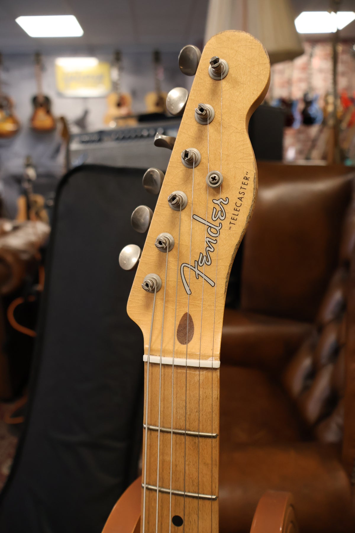 Fender 2022 Roadworn '50s Telecaster Sonic Blue (Used)