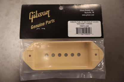 Gibson PRPC-045 P-90 / P-100 Pickup Cover, "Dog Ear" (Cream)