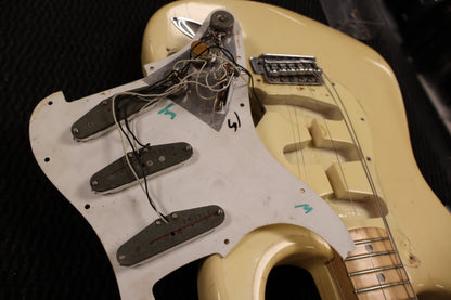 Fender 1974 Stratocaster Olympic White Maple Neck OHSC