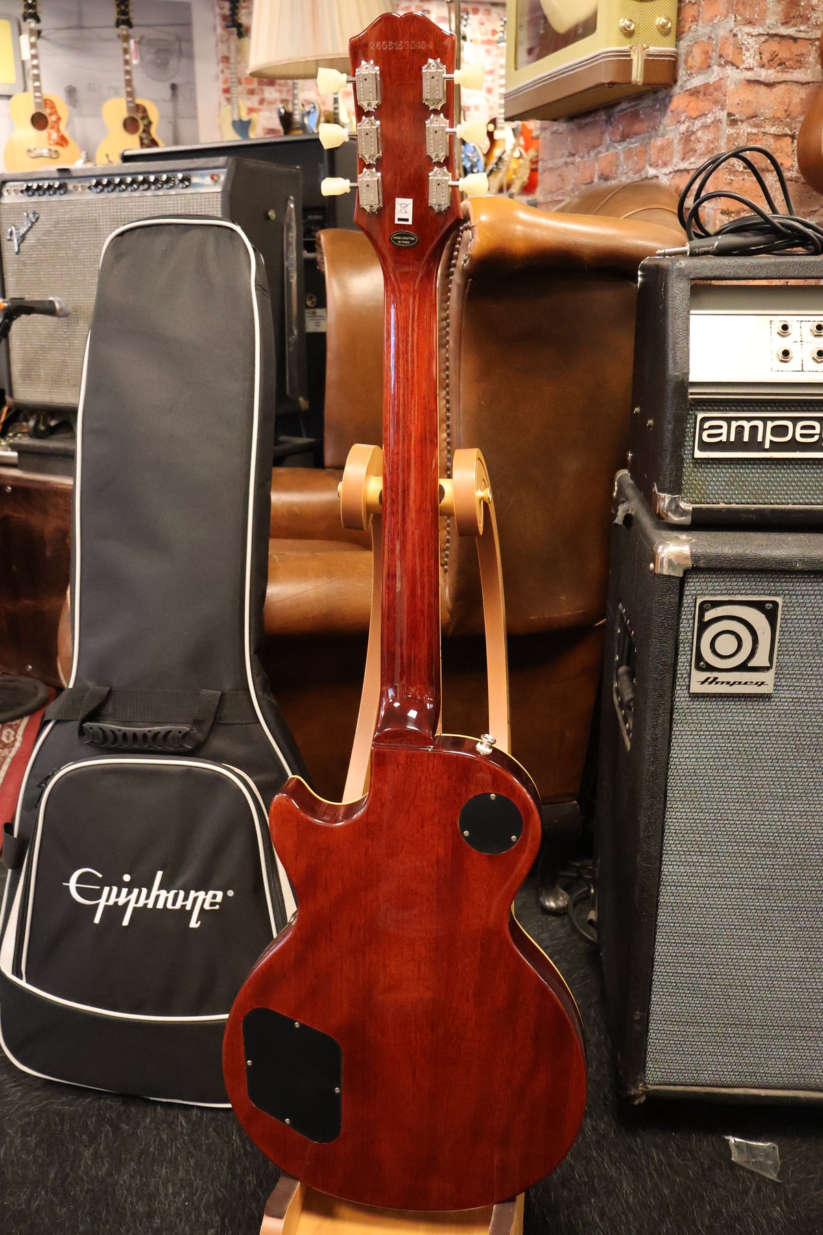 Epiphone Les Paul Standard 50s Figured Washed Cherry Sunburst