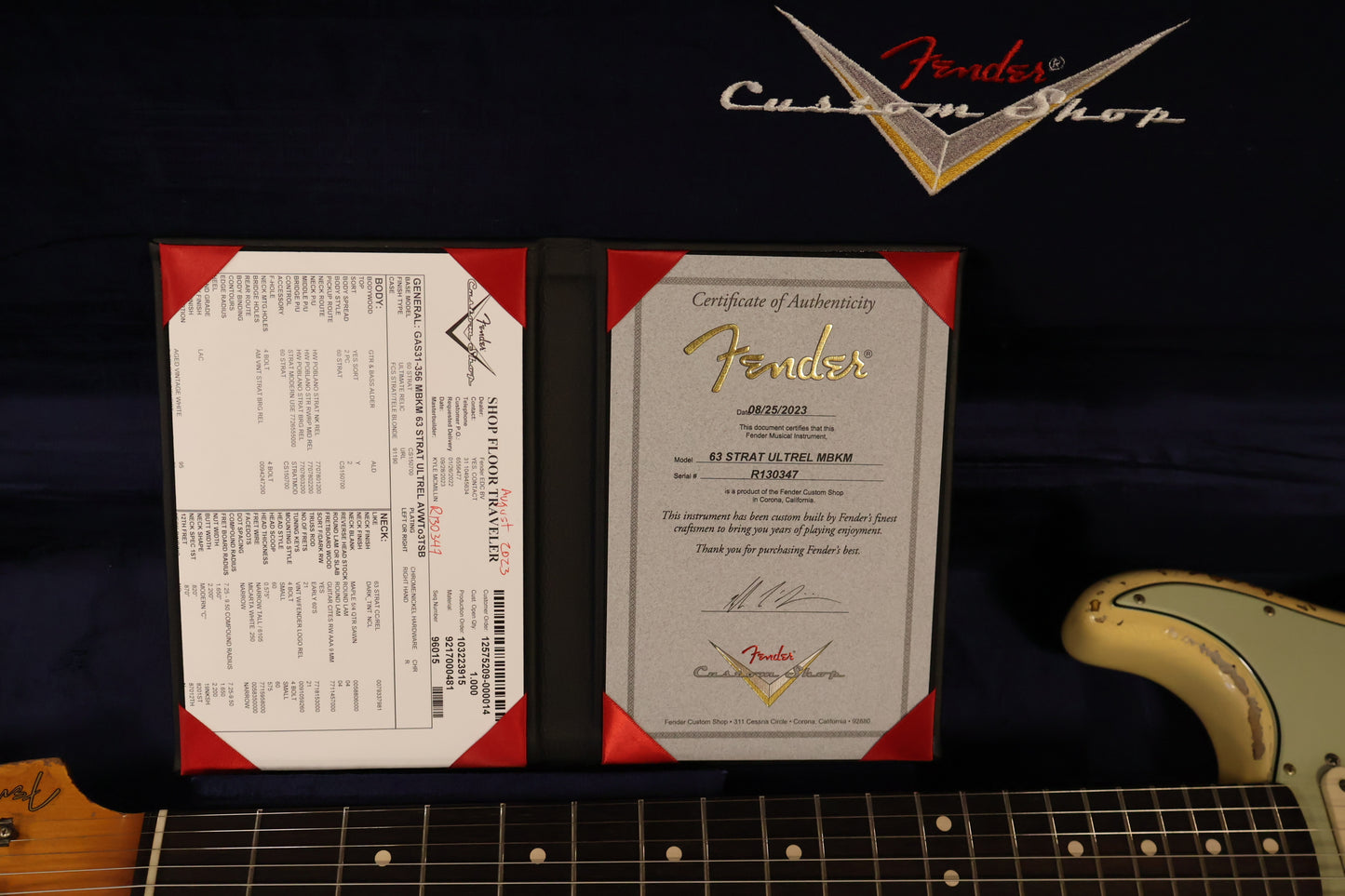 Fender Stratocaster 63 Ult-Relic AVWT/3TSB Kyle Mcmillin 2023