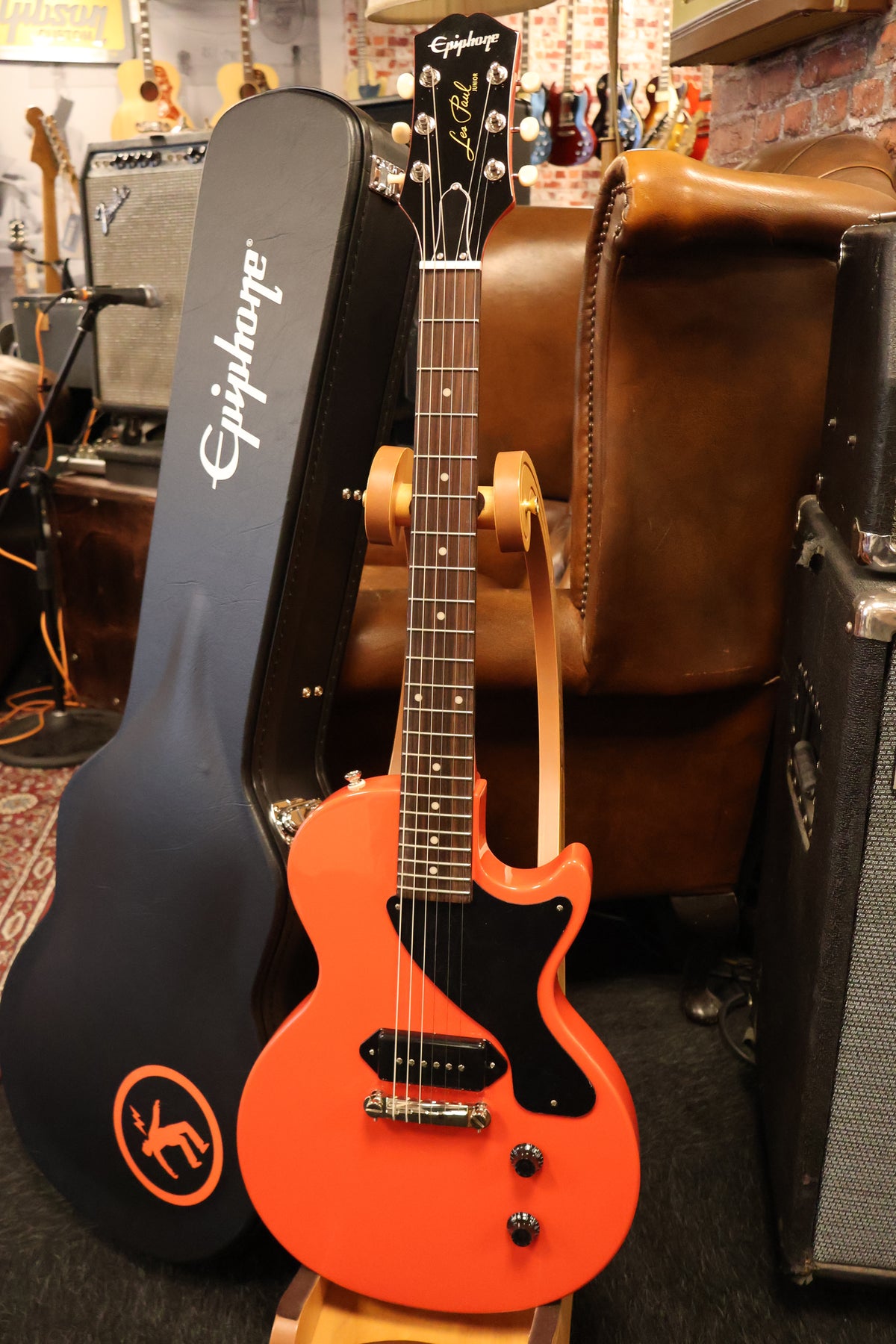 Epiphone Billie Joe Armstrong Les Paul Junior Radiant Red