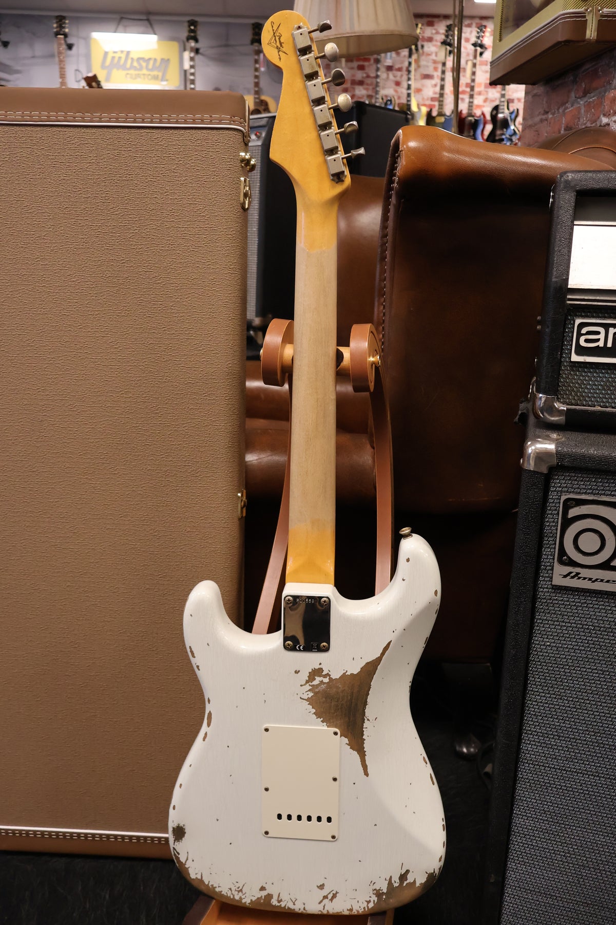 Fender '60 Stratocaster Heavy Relic Olympic White 2021 (Used)