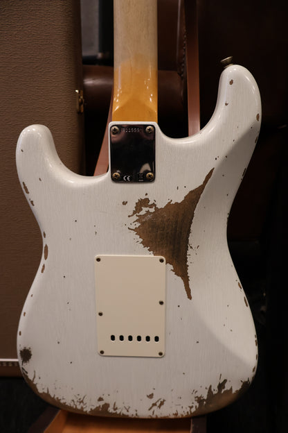 Fender '60 Stratocaster Heavy Relic Olympic White 2021 (Used)
