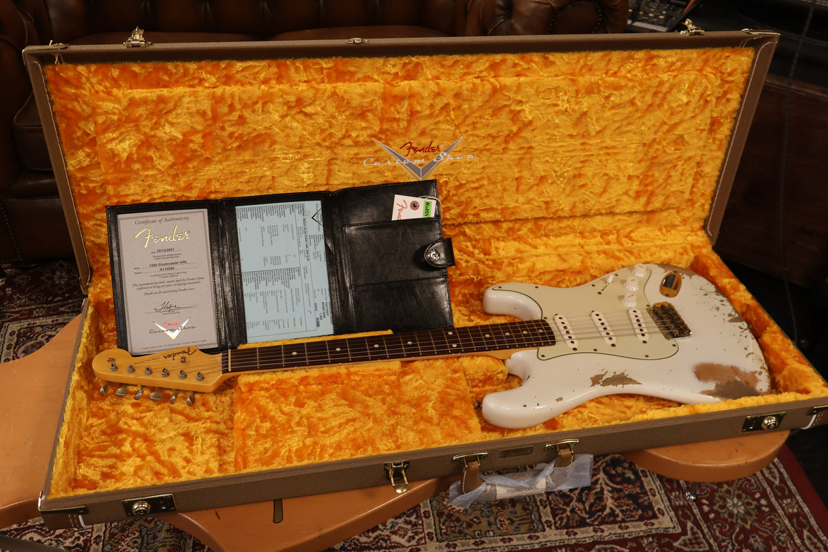 Fender '60 Stratocaster Heavy Relic Olympic White 2021 (Used)