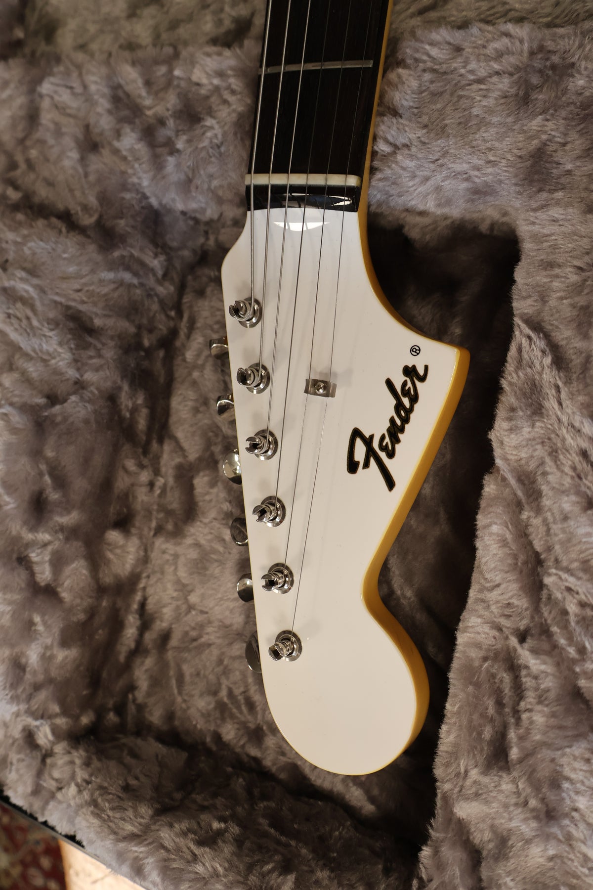 Fender 2019 Jaguar MIJ Lefty Artic White (Used)
