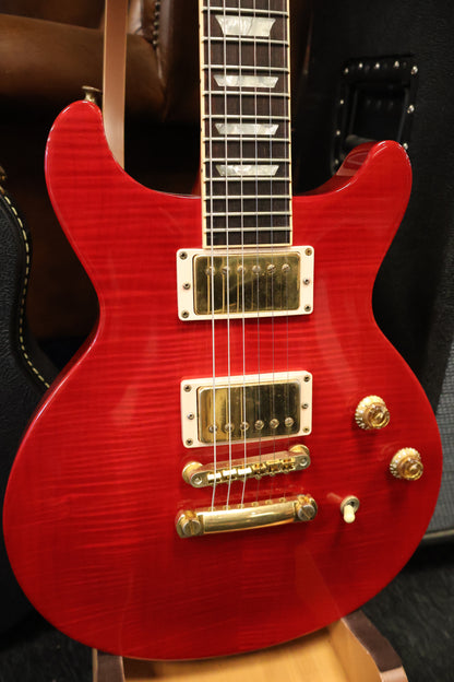 Gibson 1998 Les Paul Double Cutaway Tranlusant Red