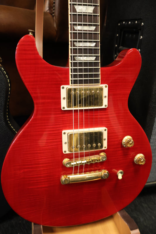 Gibson 1998 Les Paul Double Cutaway Tranlusant Red