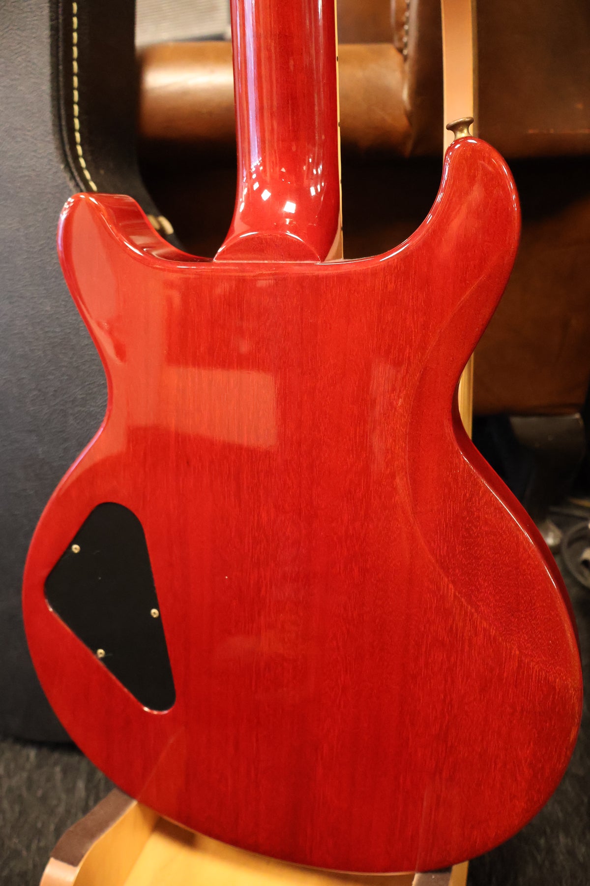 Gibson 1998 Les Paul Double Cutaway Tranlusant Red