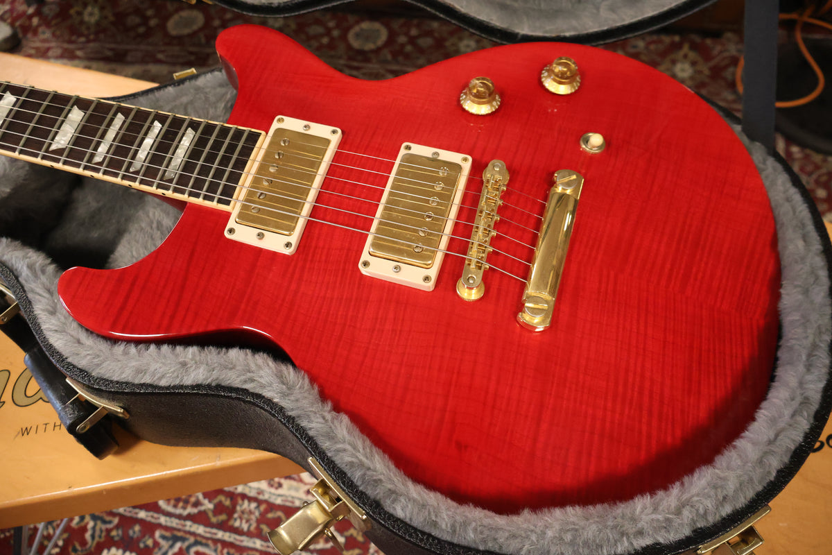 Gibson 1998 Les Paul Double Cutaway Tranlusant Red