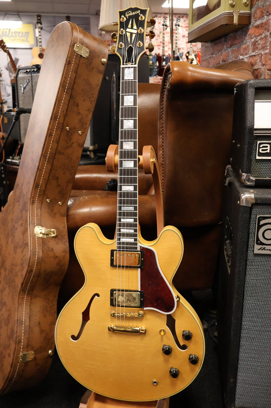 Gibson '60 ES 355 Figured Antique Blonde Light Aged GH