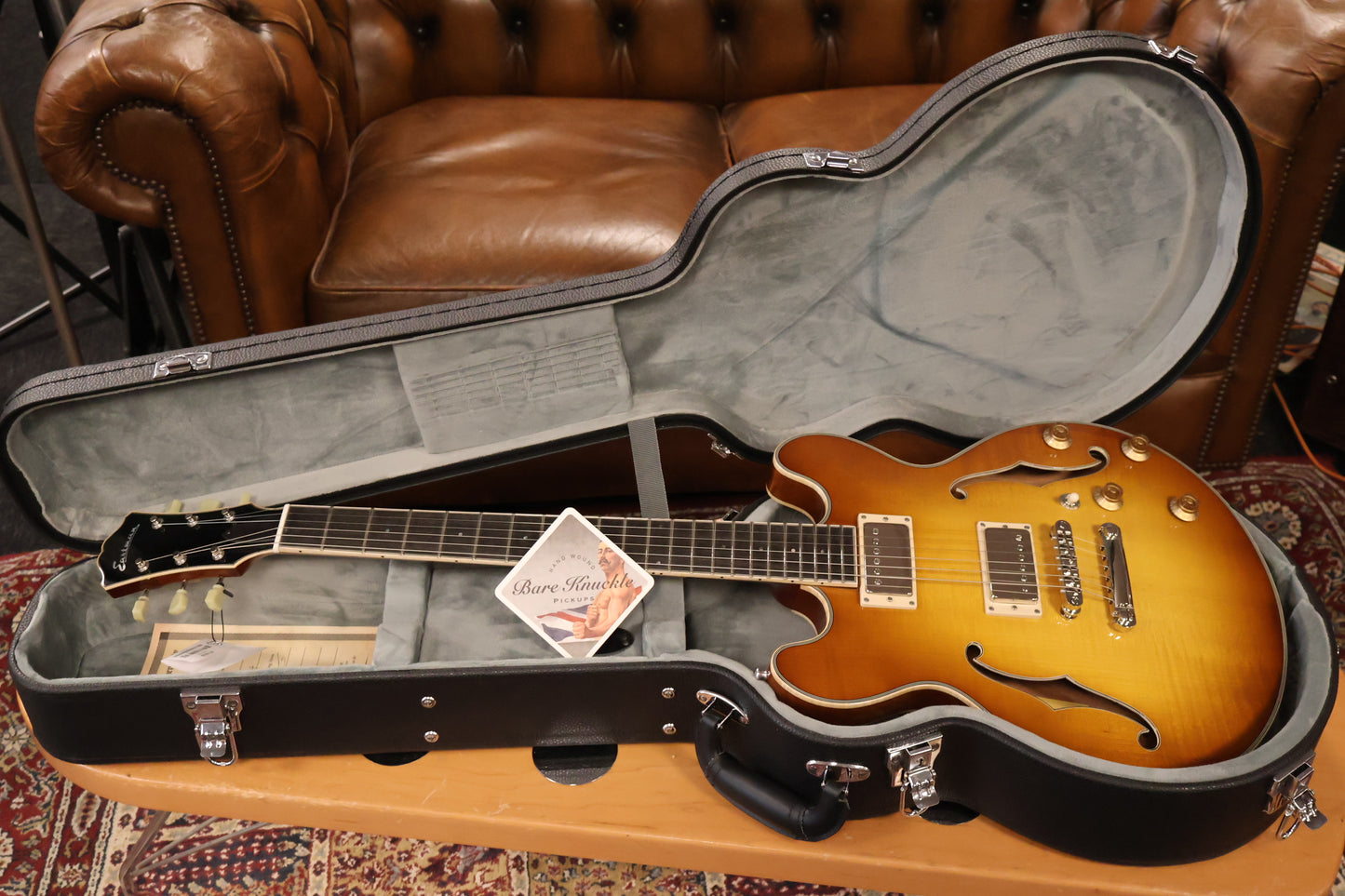 Eastman T184MX-GB Thinline Bare Knuckle HB's (B-Stock)