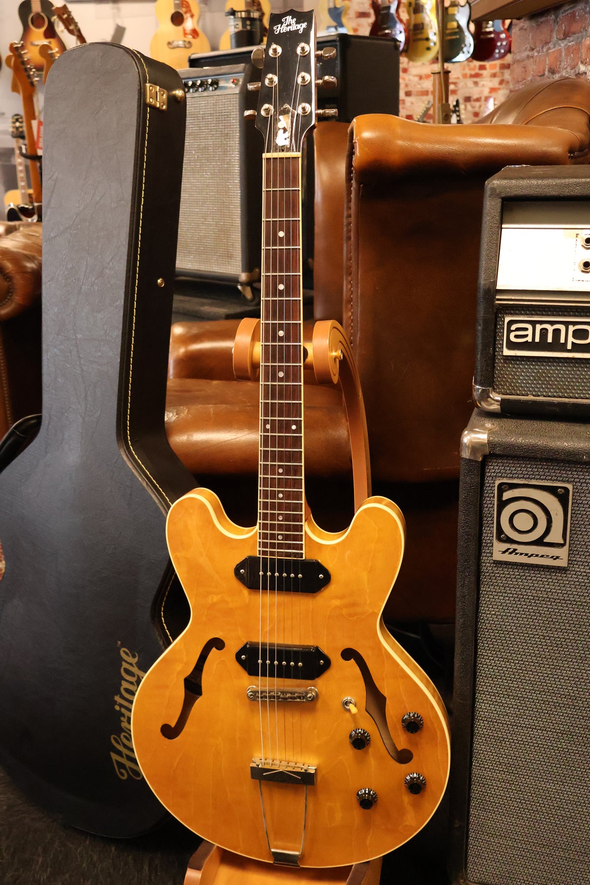 Heritage H-530 Natural Lollar P90 (Used)