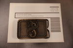 Gibson 25/50 Anniversary Belt buckle with papers