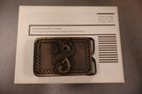 Gibson 25/50 Anniversary Belt buckle with papers