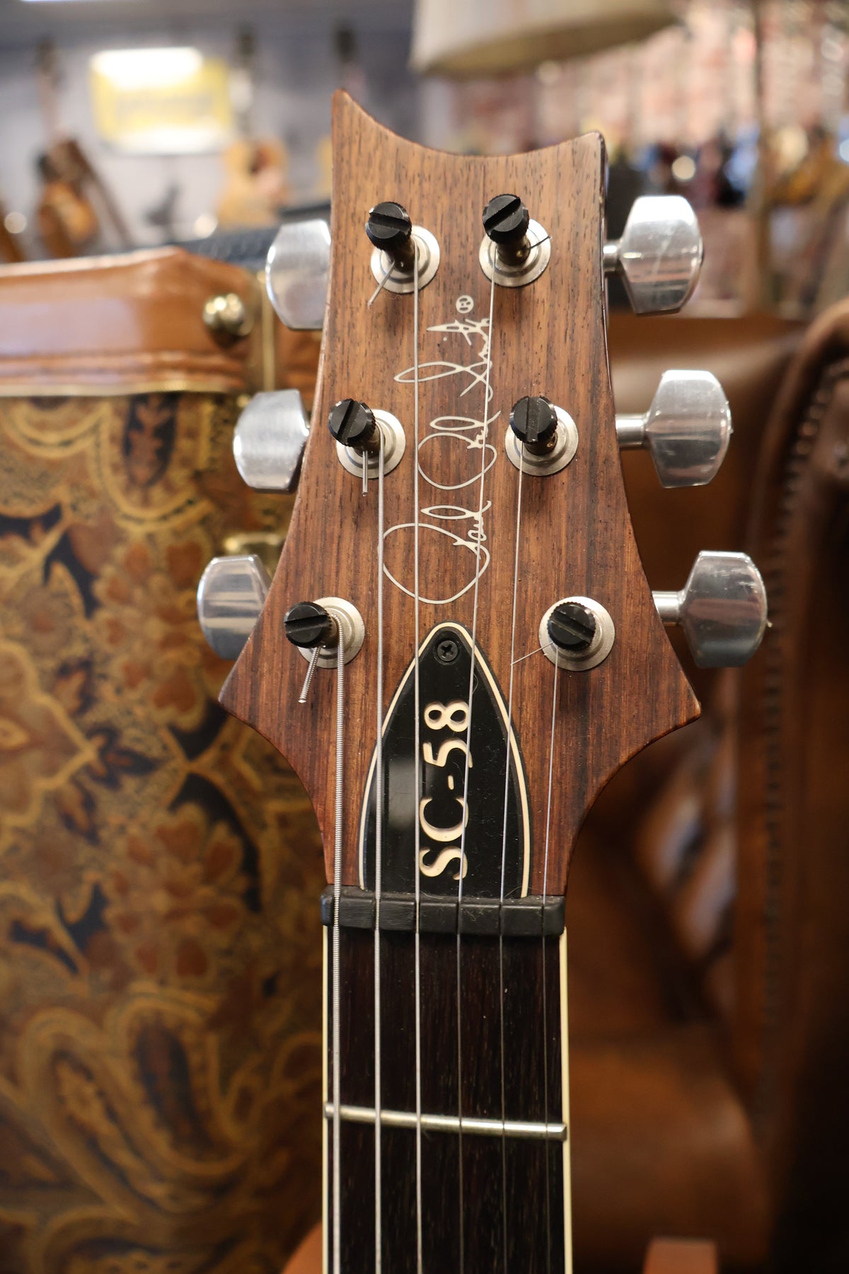 PRS 2011 SC-58 Black Gold Burst Artist Package (Used)