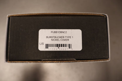 Gibson Burstbucker Type 1 Nickel Cover