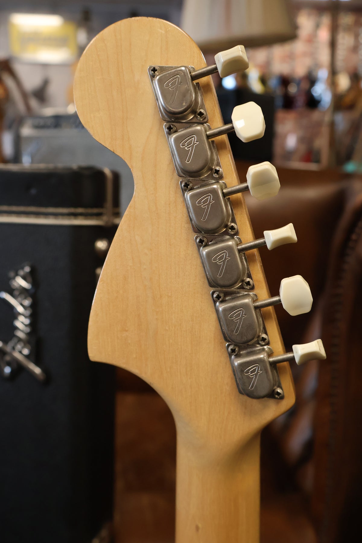 Fender 1974 Mustang Olympic White