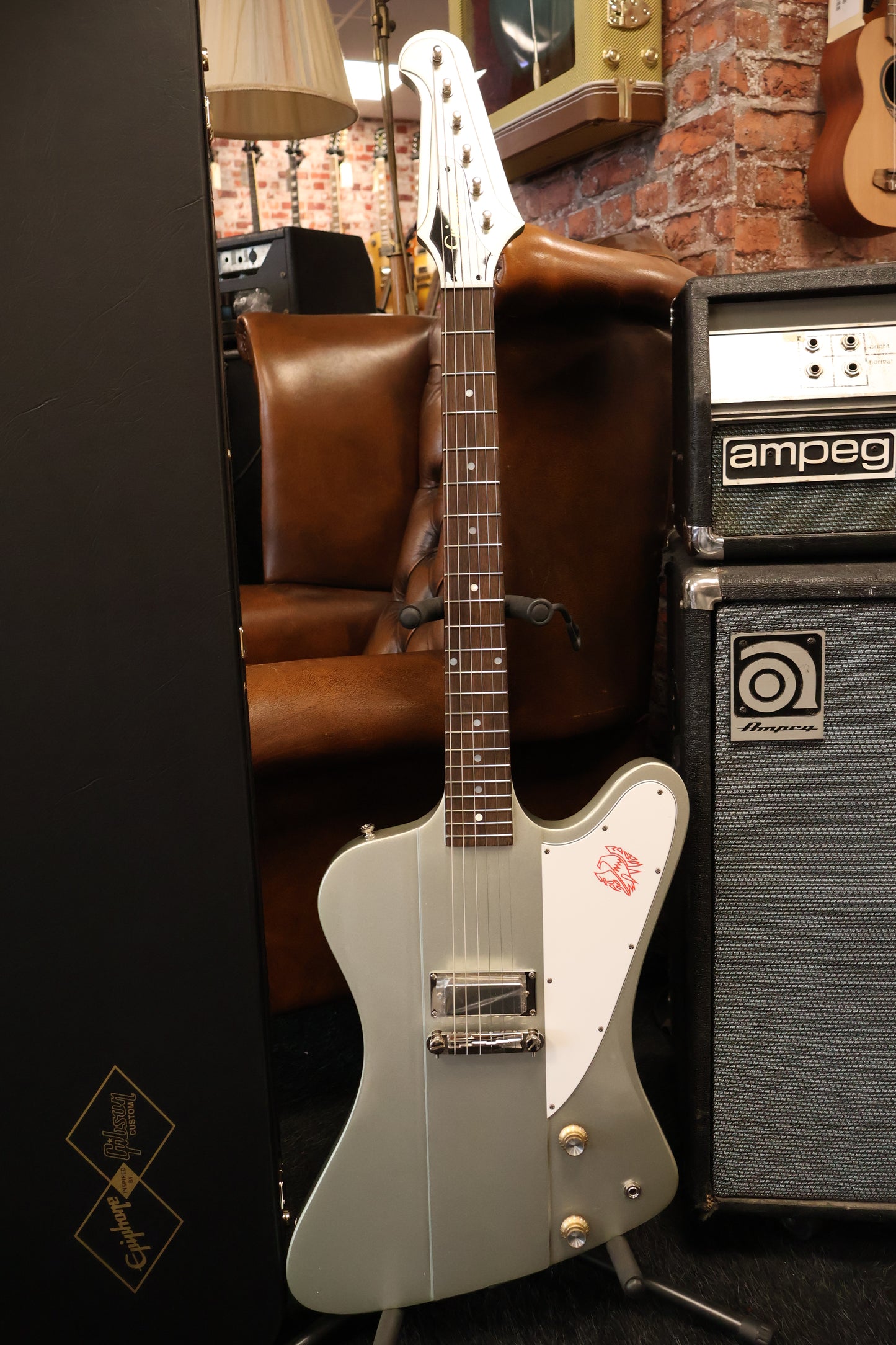 Epiphone 1963 Firebird I Silver Mist