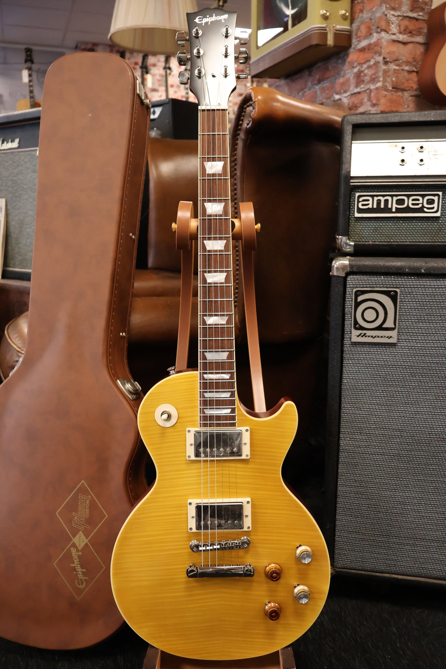 Epiphone Kirk Hammett “Greeny” 1959 Les Paul Standard (Incl. Hard Case)