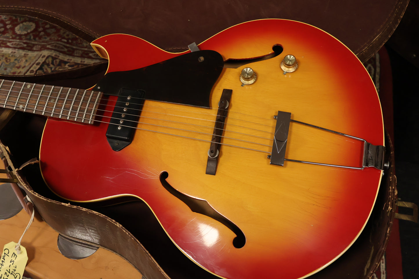 Gibson 1966 ES-125TC Cherry Sunburst