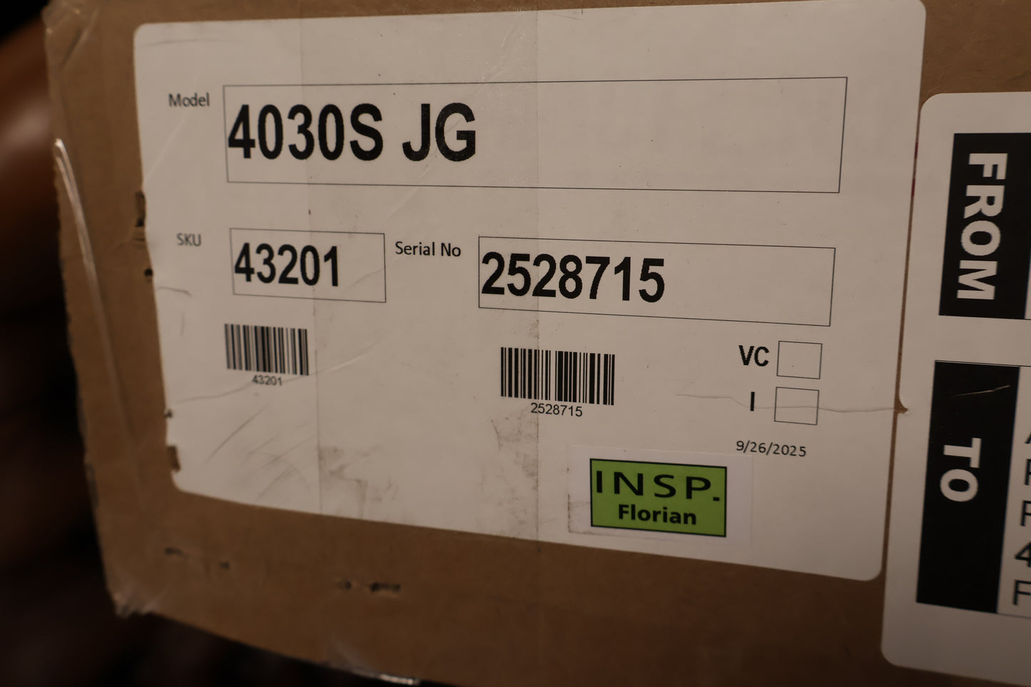 Rickenbacker 4030S JG Jetglo Electric Bass