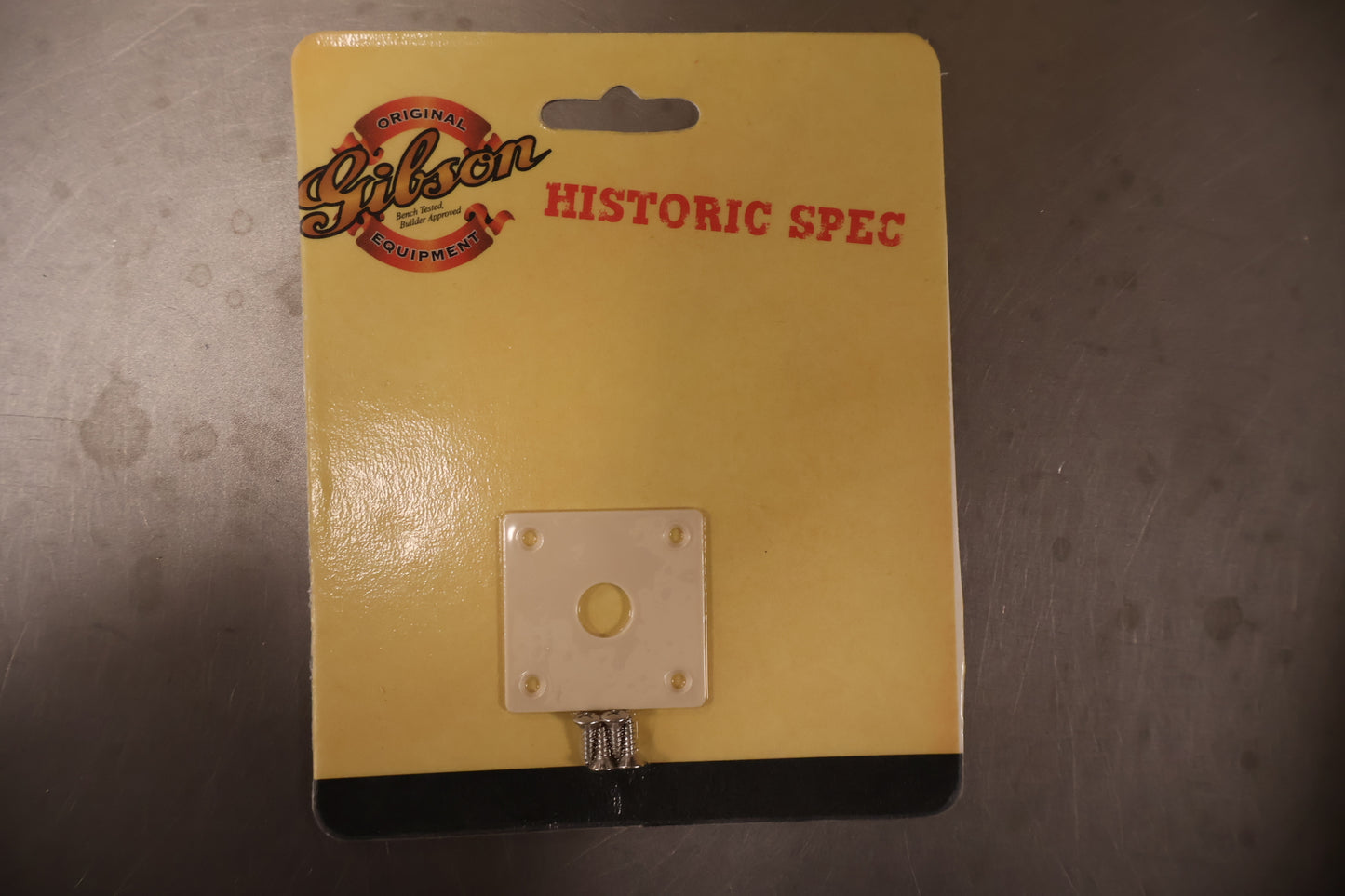 Gibson PRJP-059 Historic Output Jack Plate (Cream)