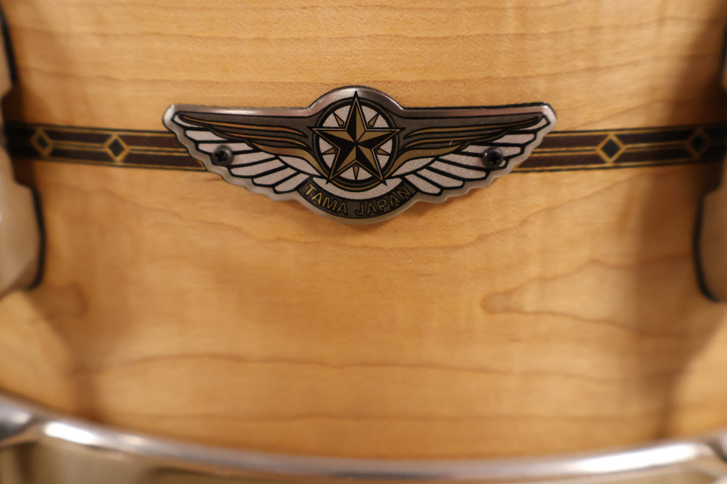 Tama Star Solid Snare TLCM146S-OCM, Oiled Natural Curly Maple