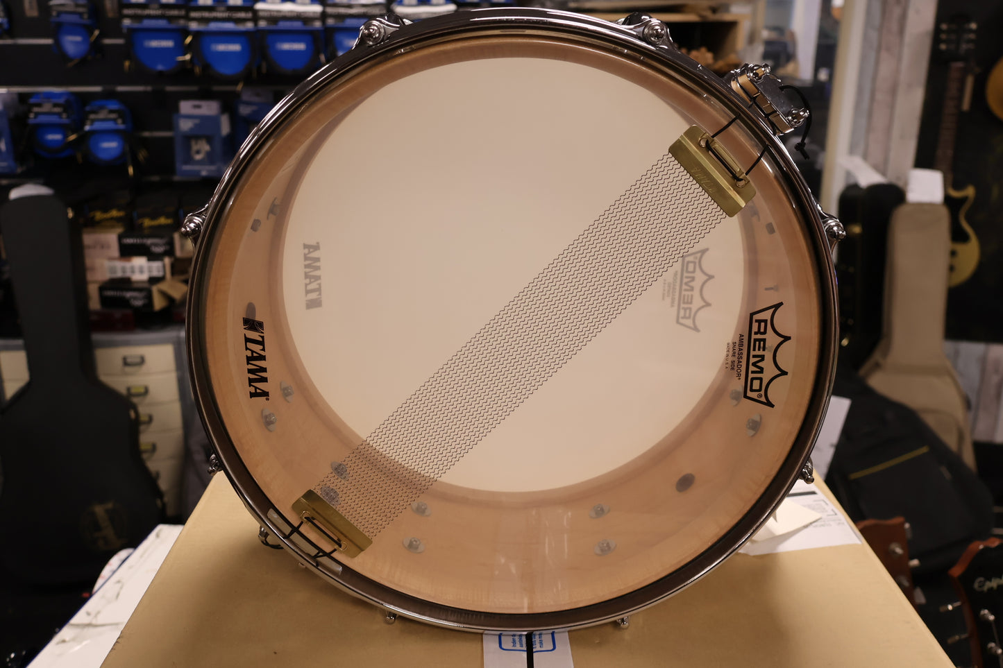 Tama Star Solid Snare TLCM146S-OCM, Oiled Natural Curly Maple