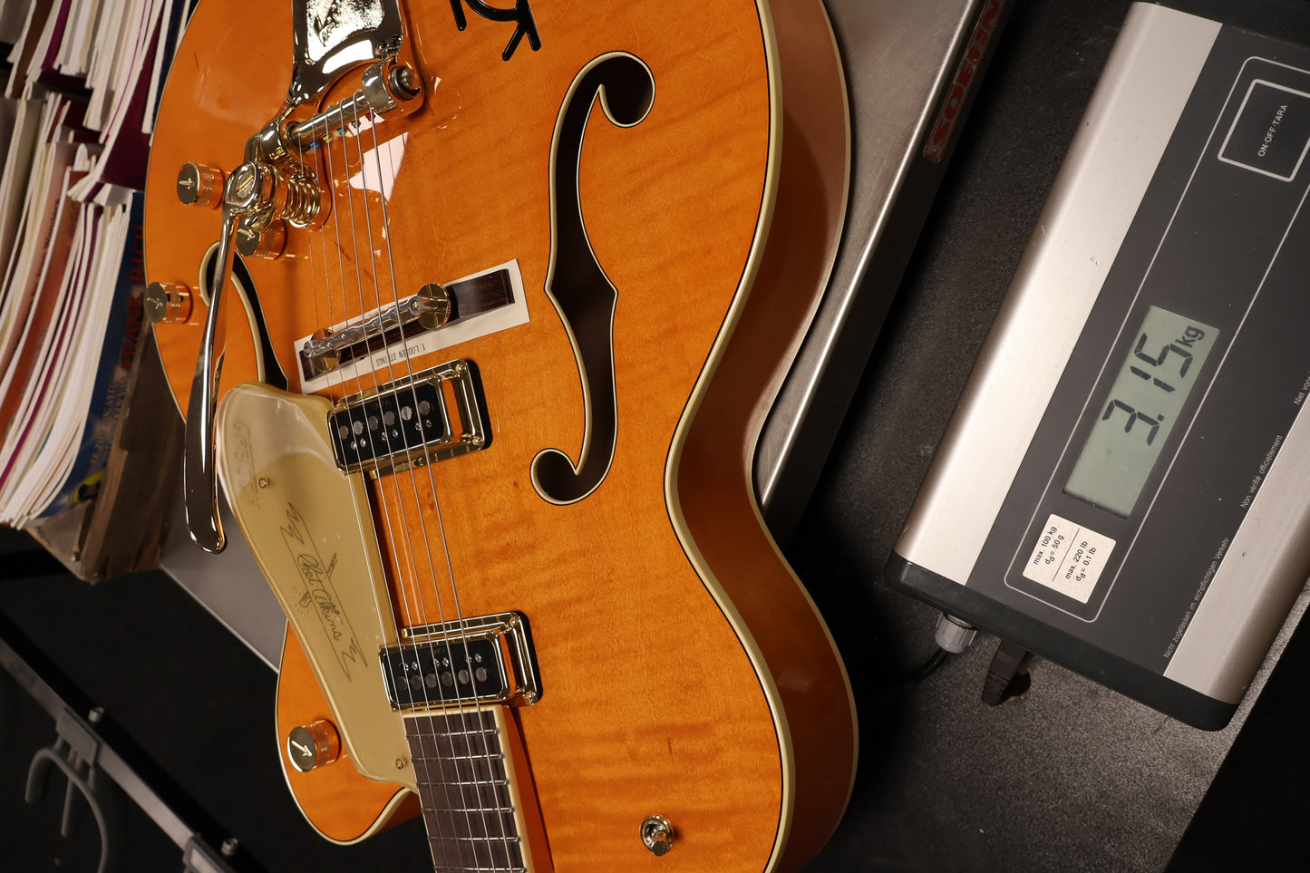 Gretsch G6120T-55 Vintage Select Edition '55 Chet Atkins, Vintage Orange Stain Lacquer