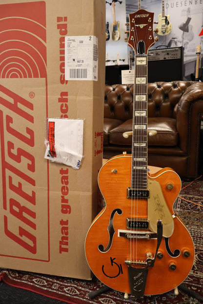 Gretsch G6120T-55 Vintage Select Edition '55 Chet Atkins, Vintage Orange Stain Lacquer