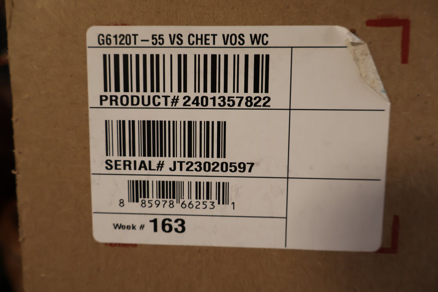 Gretsch G6120T-55 Vintage Select Edition '55 Chet Atkins, Vintage Orange Stain Lacquer