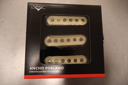 Fender Custom Shop Ancho Poblano Stratocaster Pickups, Set of 3