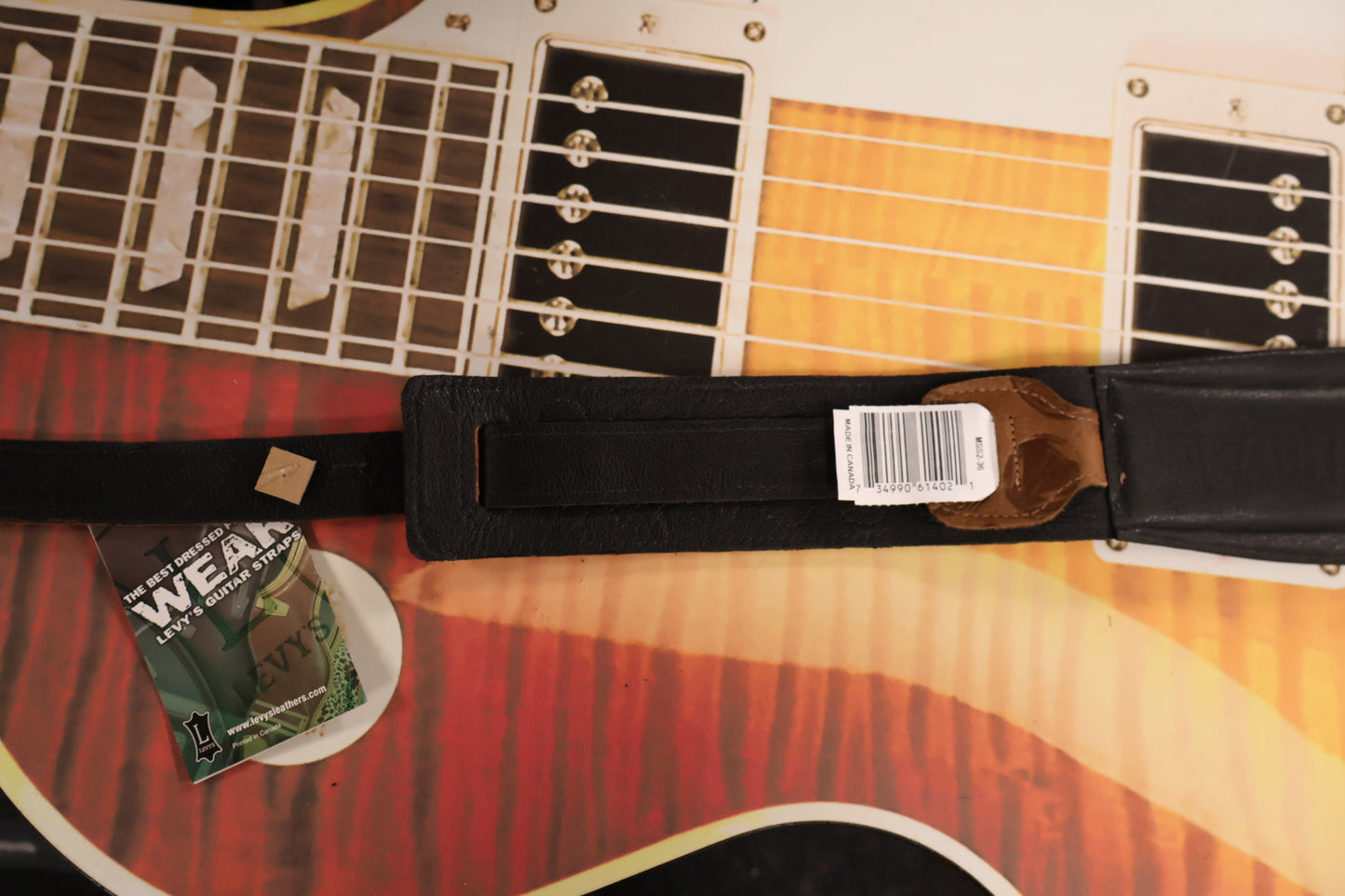 Levi's Leather Guitar Strap MSS2-36