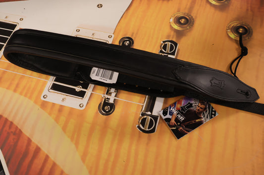 Levi's Leather Guitar Strap MSS80-BLK