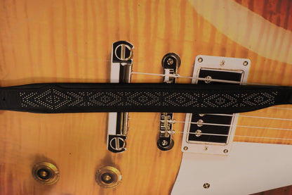 Levi's Leather Guitar Strap MSS71NH01-BLK