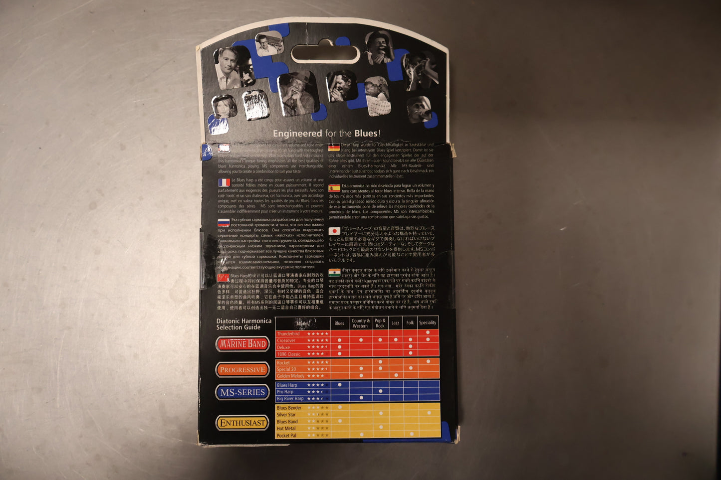 Hohner Blues Harp F Harmonica