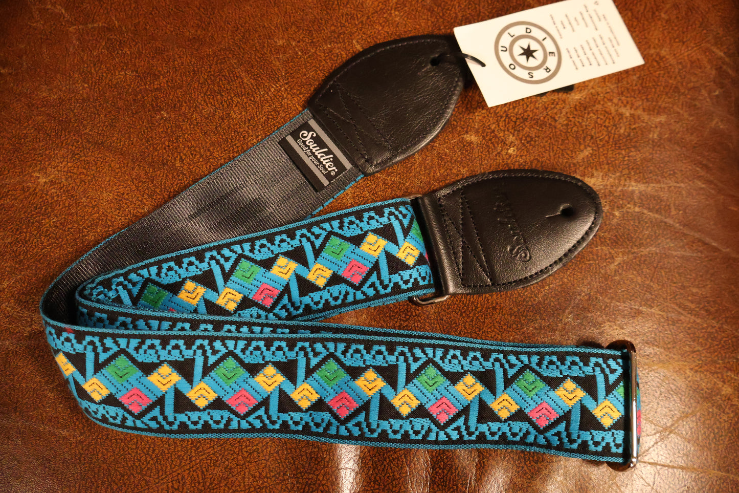 Souldier GS0249 - Clapton Turquoise Guitar Strap