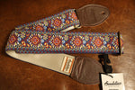 Souldier GS0327 - Peacock Flame Guitar Strap Navy