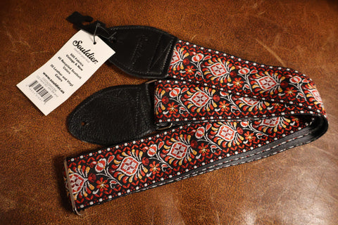 Souldier GS0242 - Peacock Flame Guitar Strap