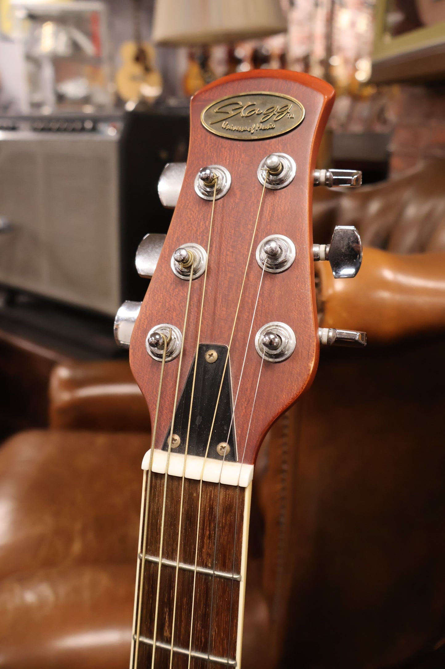 Stagg Celebrity Model Green Flower (USED)