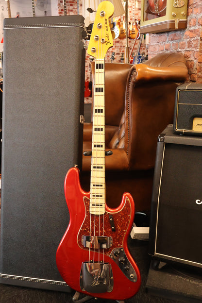 Fender '68 Jazz Bass Journeyman Relic - Aged Candy Apple Red
