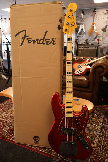 Fender '68 Jazz Bass Journeyman Relic - Aged Candy Apple Red