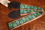 Souldier GS0970 - Owl Green on Grey Guitar Strap