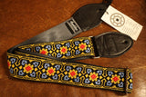 Souldier GS0783 - Fillmore Black and Yellow Guitar Strap