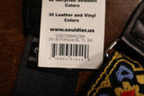 Souldier GS0783 - Fillmore Black and Yellow Guitar Strap