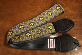 Souldier GS1361 - Fillmore Yellow Purple Black Guitar Strap