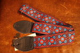 Souldier GS1295 - Fillmore Turquoise Red Blue Guitar Strap